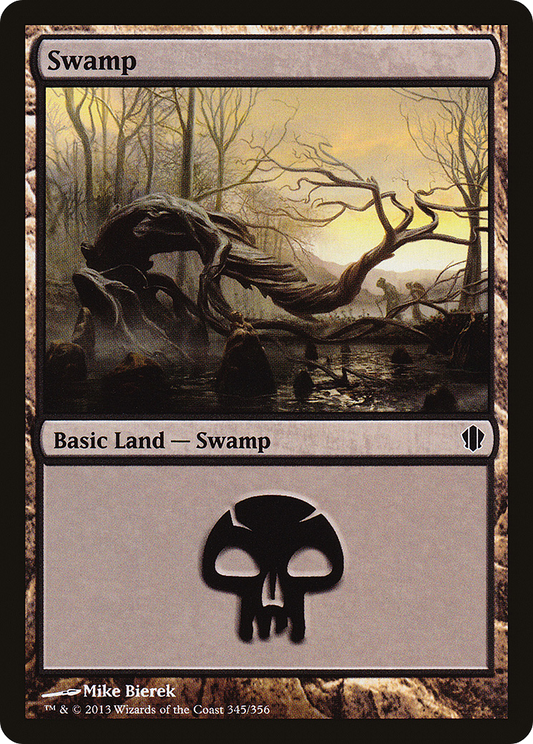 Swamp (345) [Commander 2013]