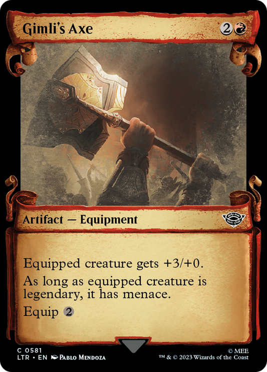 Gimli's Axe [The Lord of the Rings: Tales of Middle-Earth Showcase Scrolls] Foil