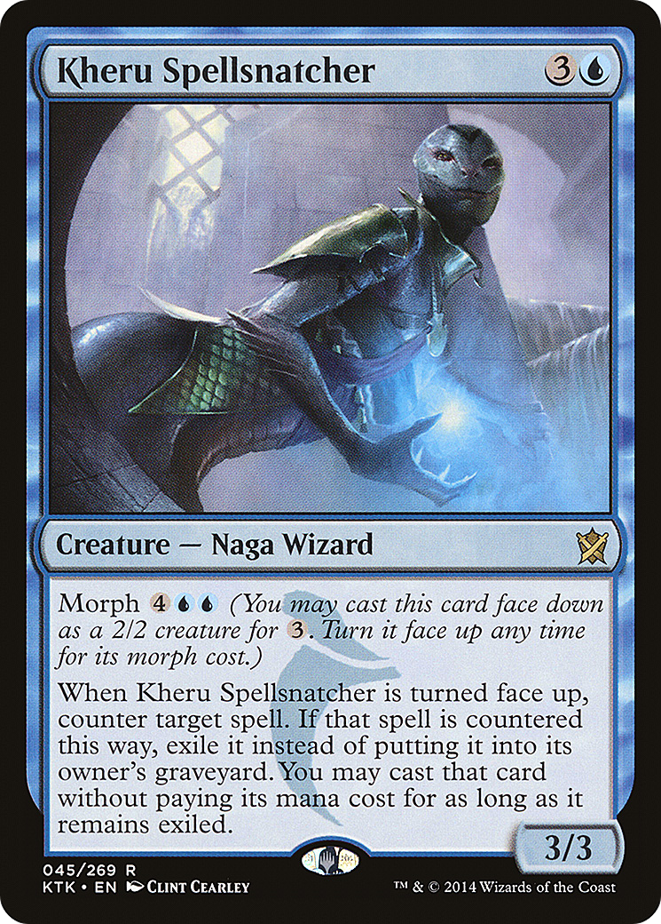 Kheru Spellsnatcher (045) Foil - Khans of Tarkir