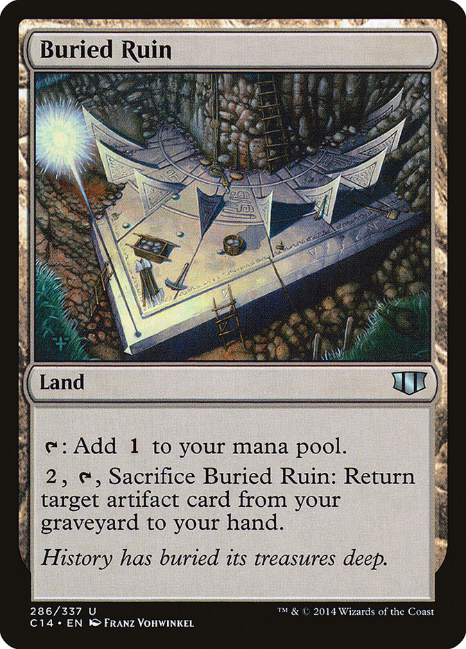 Buried Ruin [Commander 2014] | Silver Goblin