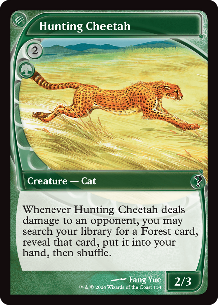 Hunting Cheetah (Future Sight) [Mystery Booster 2] | Silver Goblin