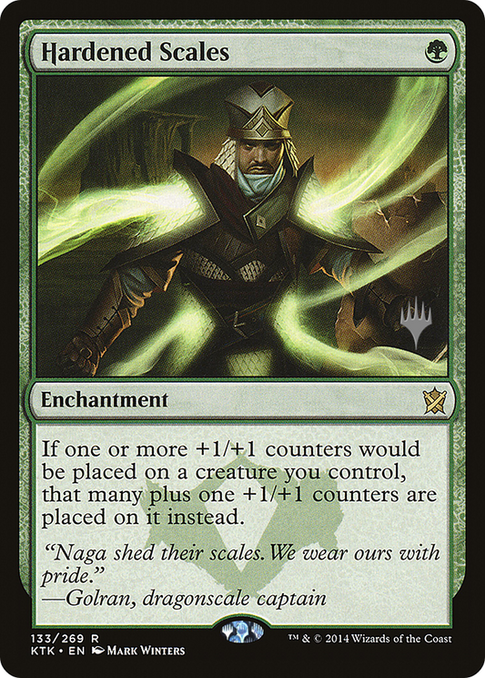Hardened Scales (Promo Pack) [Khans of Tarkir Promos] Foil