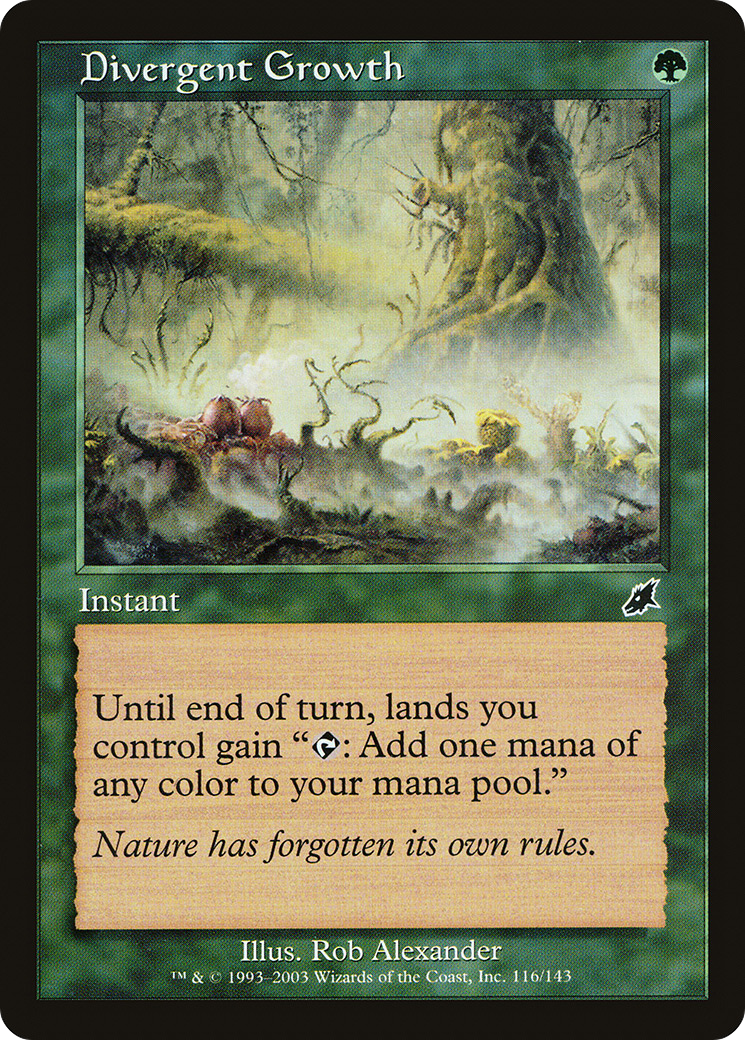 Divergent Growth [Scourge] Foil
