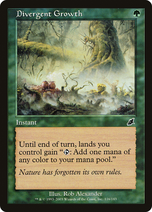 Divergent Growth [Scourge] Foil