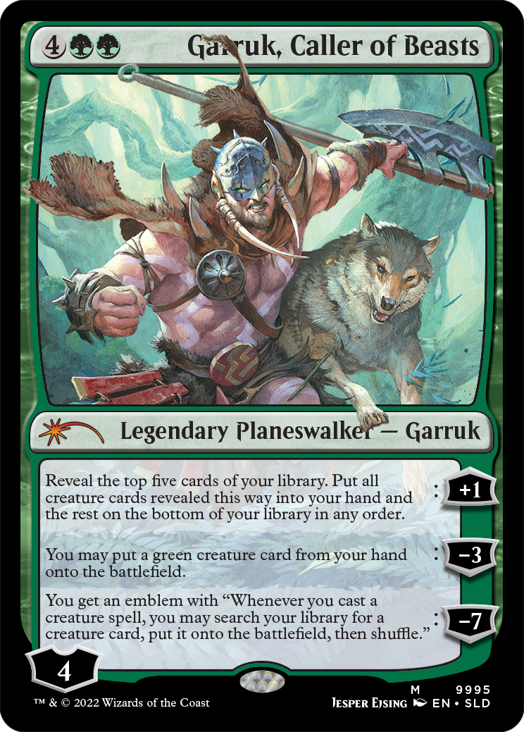 Garruk, Caller of Beasts [Secret Lair Drop Series] | Silver Goblin