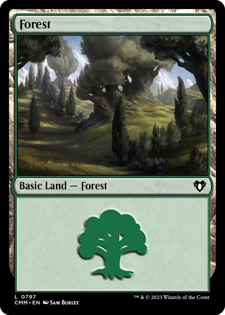 Forest (797) [Commander Masters] | Silver Goblin