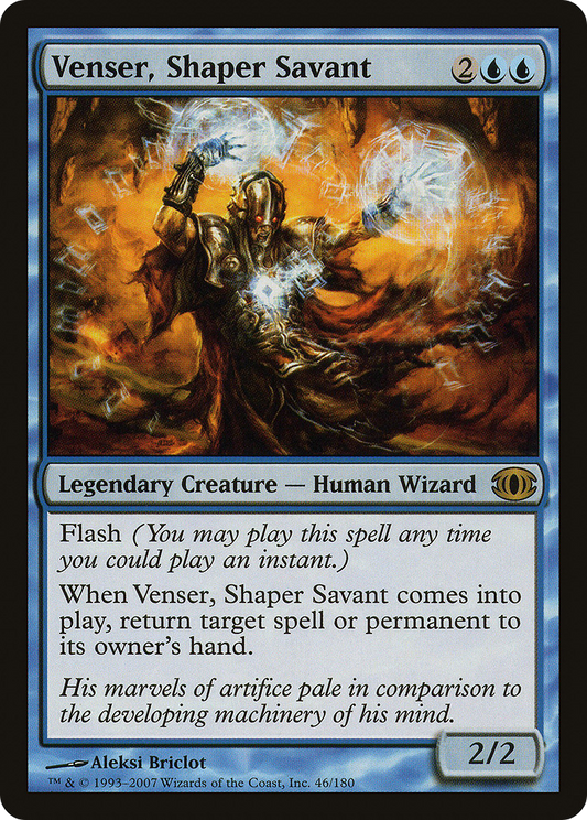 Venser, Shaper Savant [Future Sight] Foil