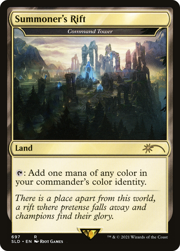 Command Tower (697) Foil - Secret Lair Drop
