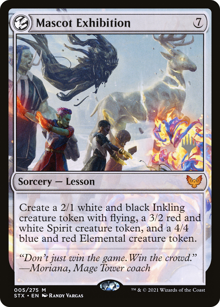 Mascot Exhibition (Promo Pack) [Strixhaven: School of Mages Promos] Foil