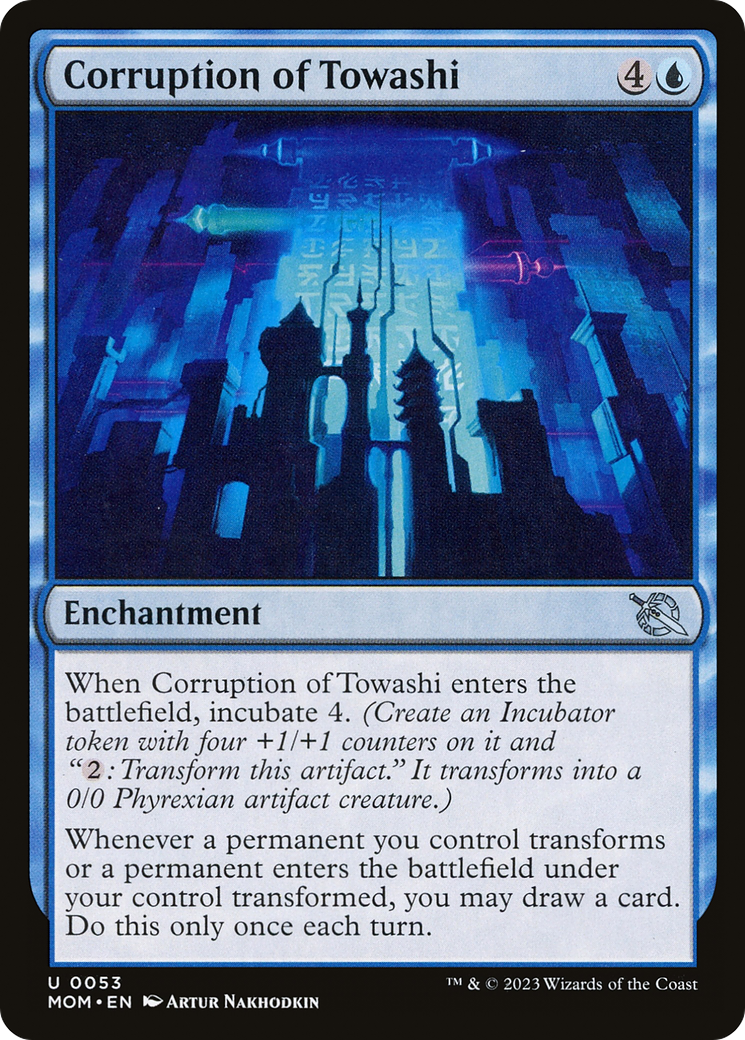 Corruption of Towashi [March of the Machine] Foil