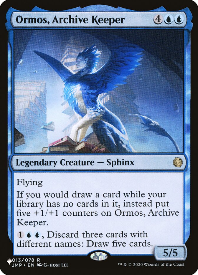 Ormos, Archive Keeper [The List] | Silver Goblin