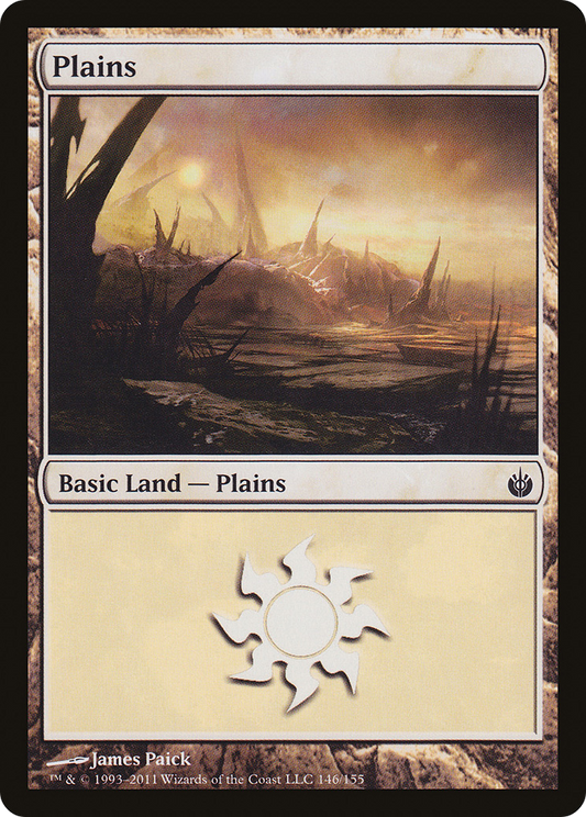 Plains (146) [Mirrodin Besieged] Foil