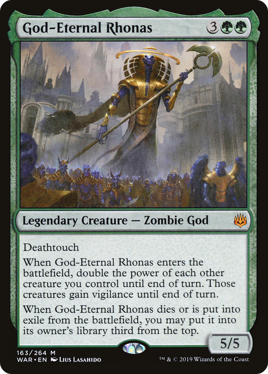 God-Eternal Rhonas [War of the Spark] Foil