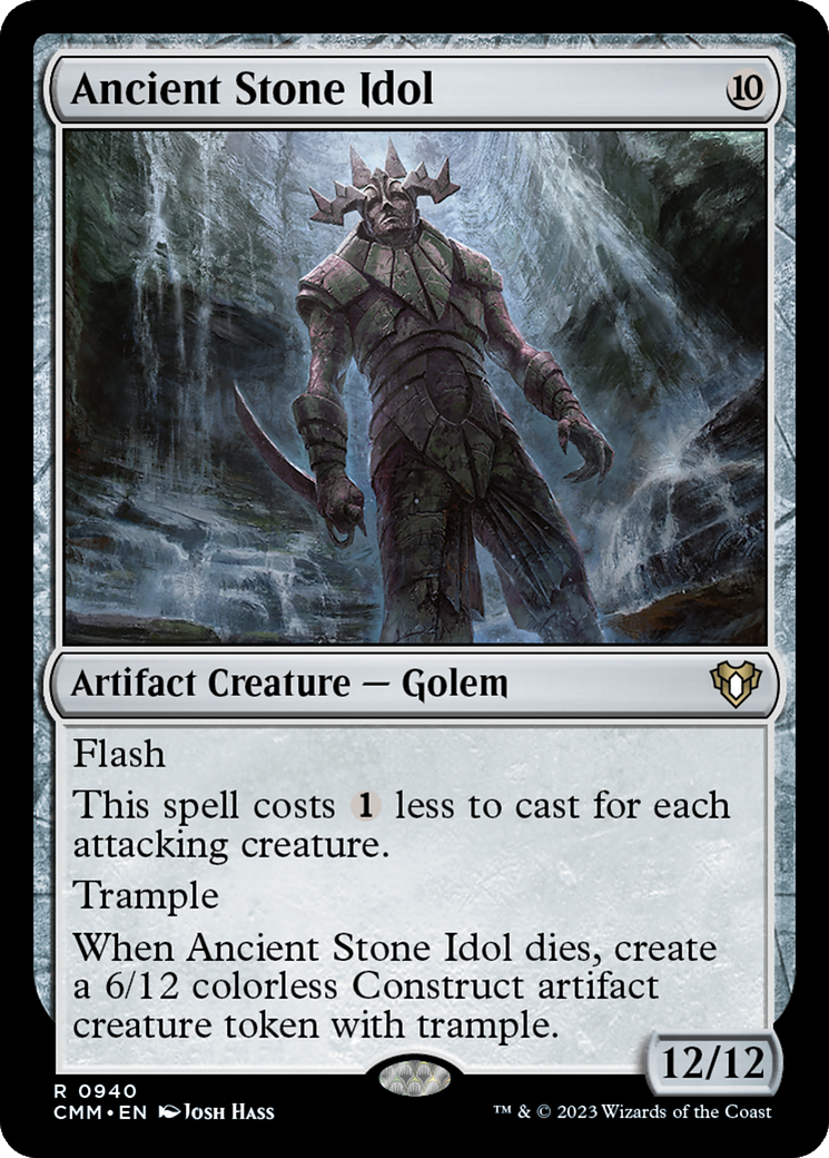 Ancient Stone Idol [Commander Masters] | Silver Goblin