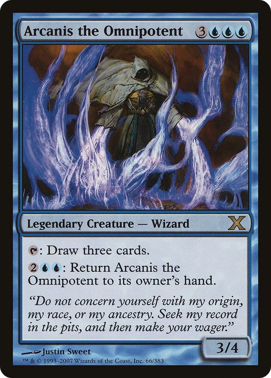 Arcanis the Omnipotent [Tenth Edition] Foil