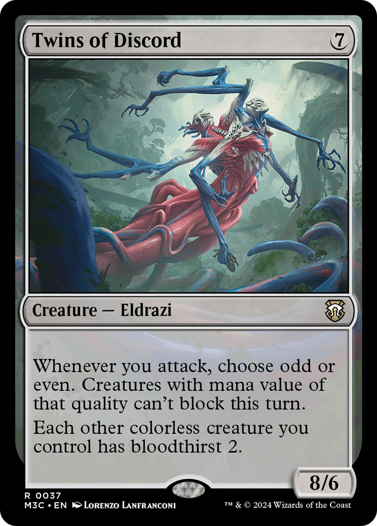 Twins of Discord [Modern Horizons 3 Commander] | Silver Goblin