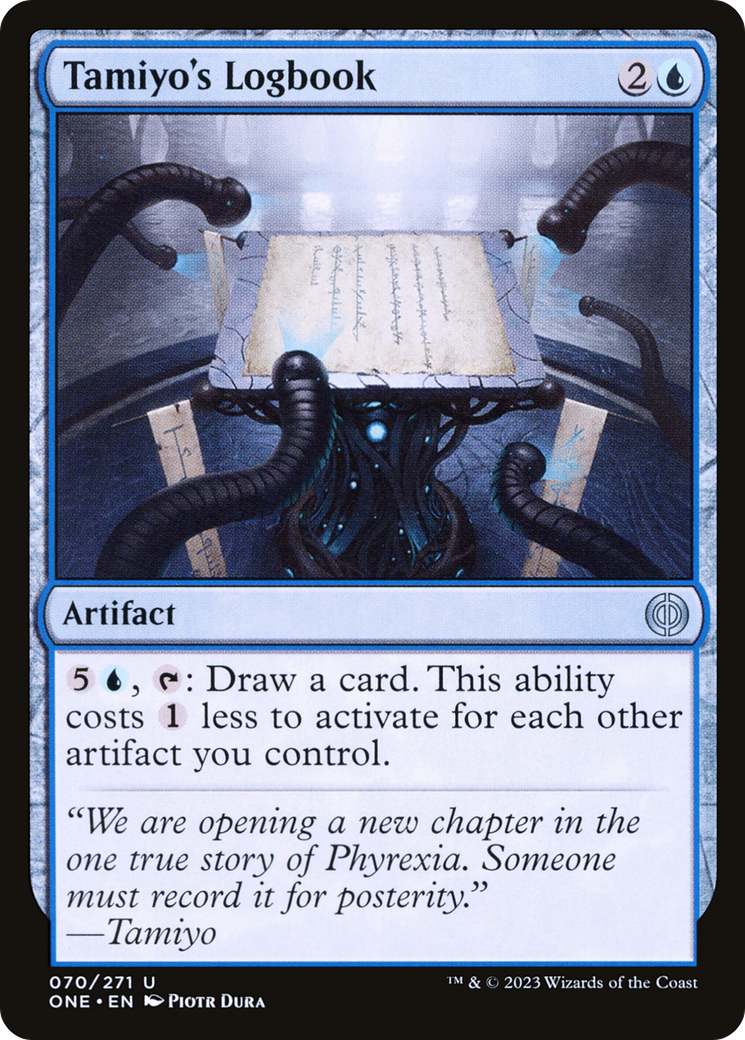 Tamiyo's Logbook [Phyrexia: All Will Be One] Foil