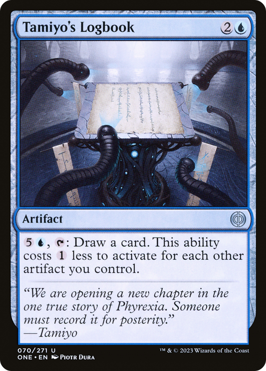 Tamiyo's Logbook [Phyrexia: All Will Be One] Foil