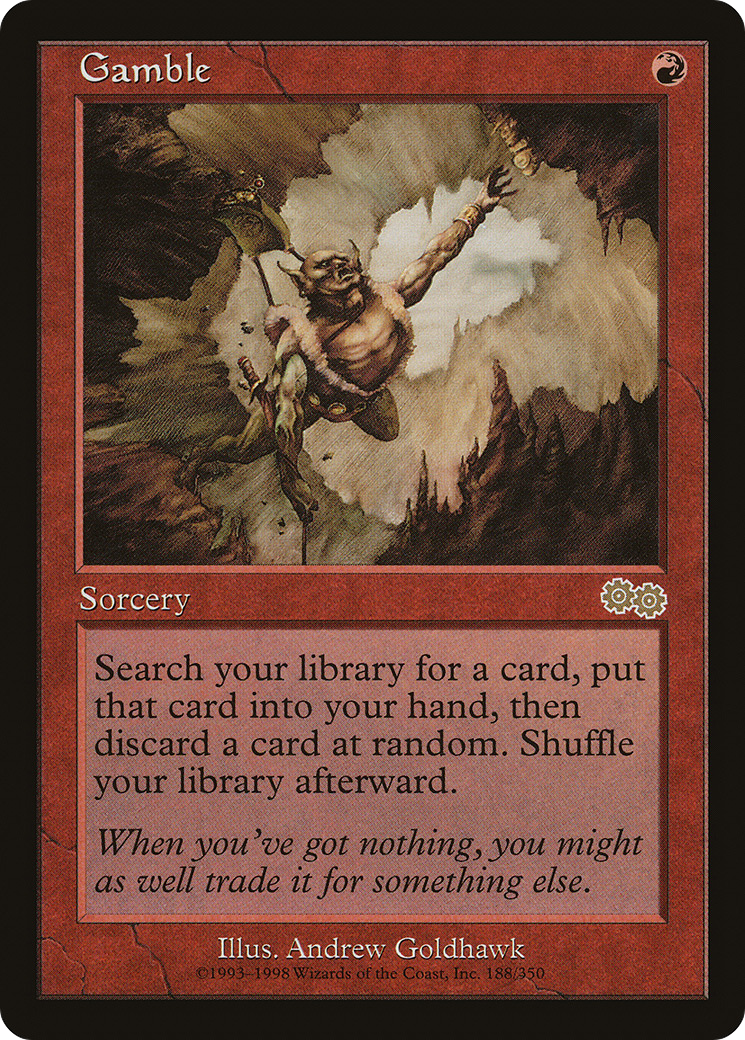 Gamble [Urza's Saga] | Silver Goblin