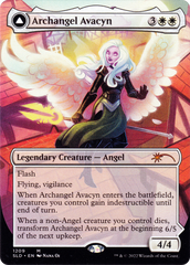 Archangel Avacyn // Avacyn, the Purifier (Display Commander) (Borderless) [Secret Lair: From Cute to Brute] | Silver Goblin