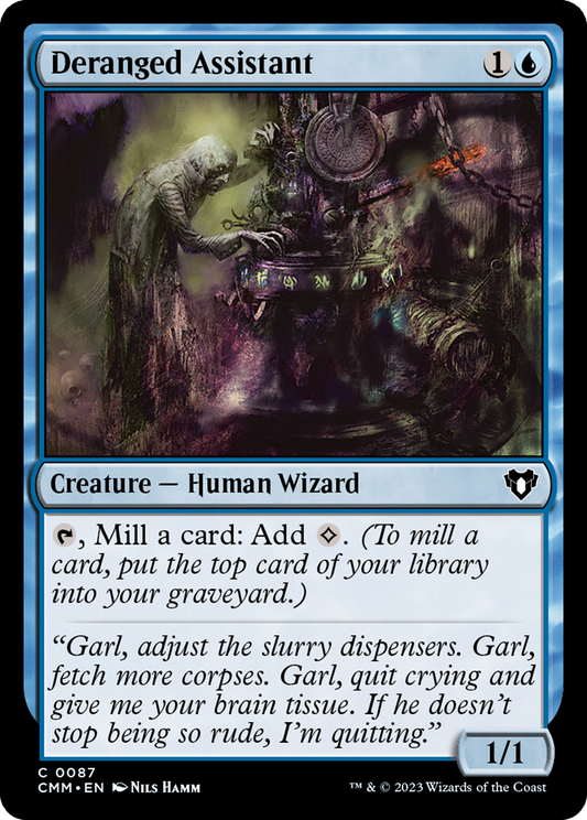 Deranged Assistant [Commander Masters] Foil