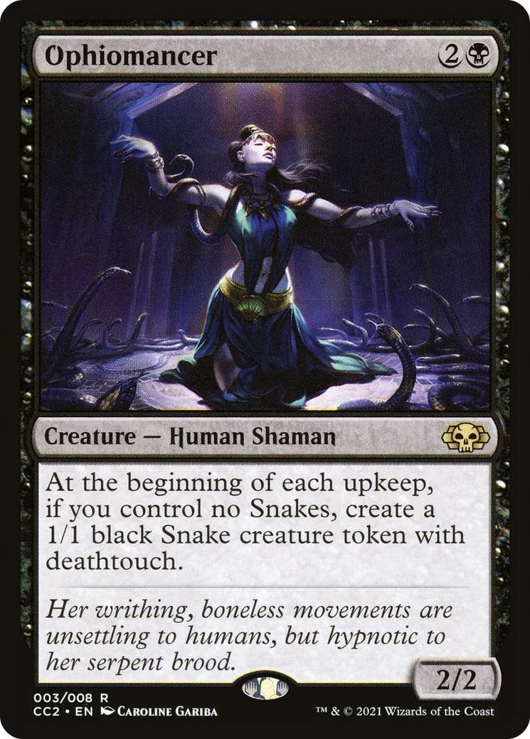 Ophiomancer [Commander Collection: Black] Foil