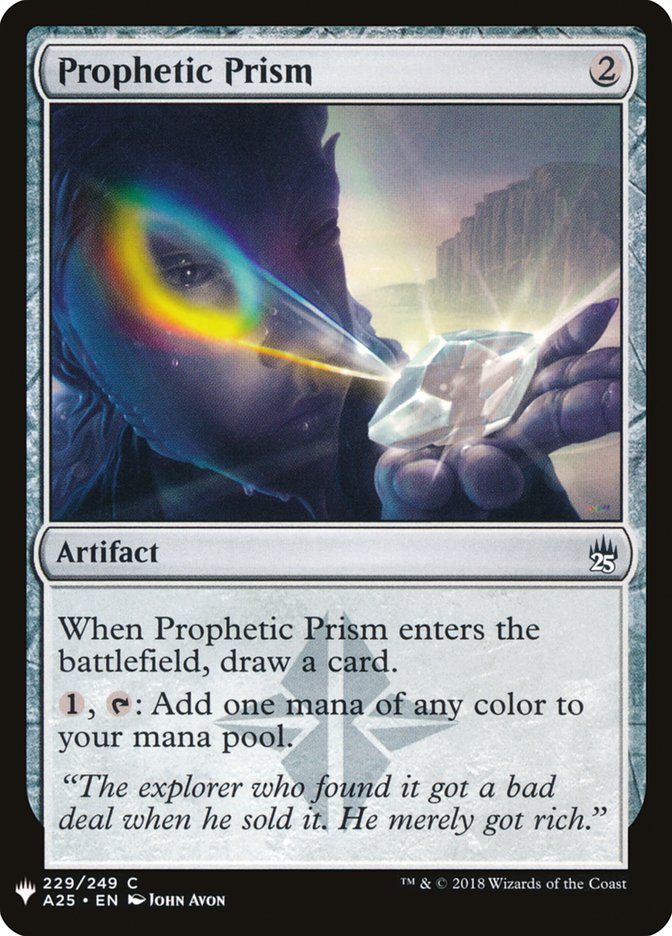 Prophetic Prism [Mystery Booster] | Silver Goblin