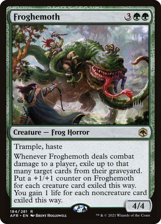 Froghemoth (Promo Pack) [Dungeons & Dragons: Adventures in the Forgotten Realms Promos] Foil