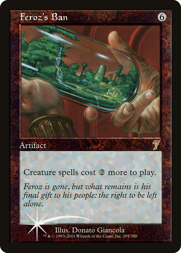 Feroz's Ban (295) - Seventh Edition