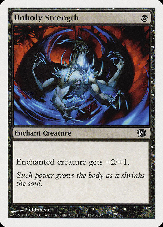 Unholy Strength [Eighth Edition] Foil