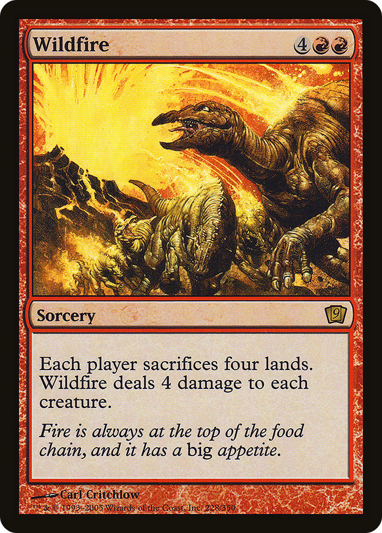 Wildfire (228) Foil - Ninth Edition