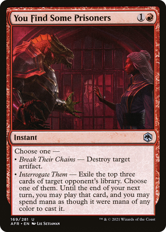 You Find Some Prisoners [Dungeons & Dragons: Adventures in the Forgotten Realms] Foil