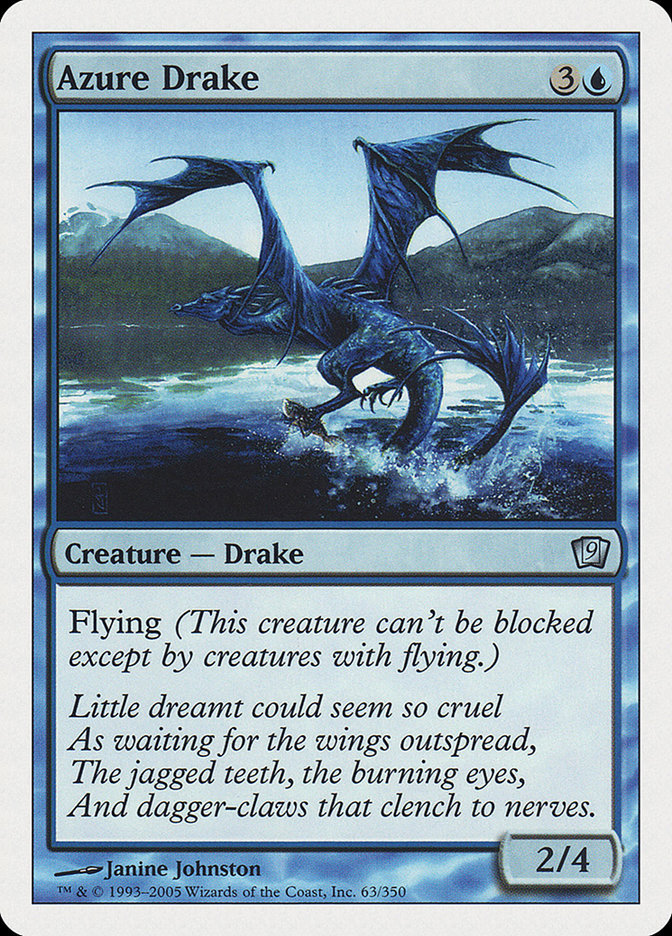 Azure Drake [Ninth Edition] Foil