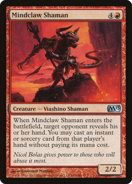 Mindclaw Shaman [Magic 2013] Foil