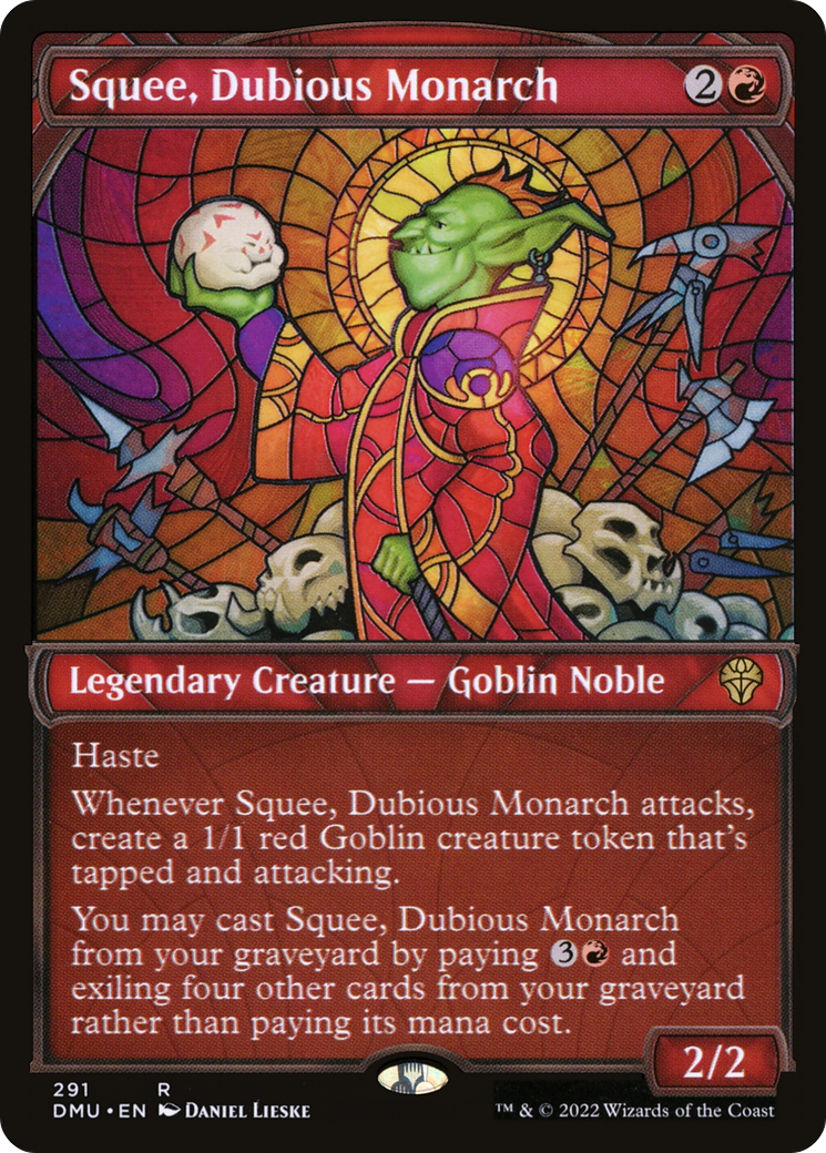 Squee, Dubious Monarch (Showcase) [Dominaria United] | Silver Goblin