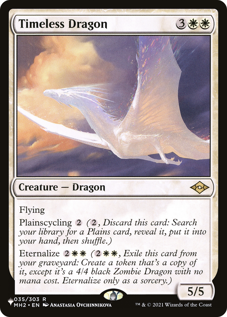 Timeless Dragon [The List Reprints] | Silver Goblin