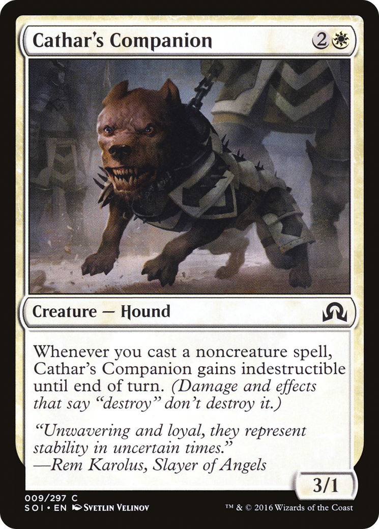 Cathar's Companion [Shadows over Innistrad] | Silver Goblin