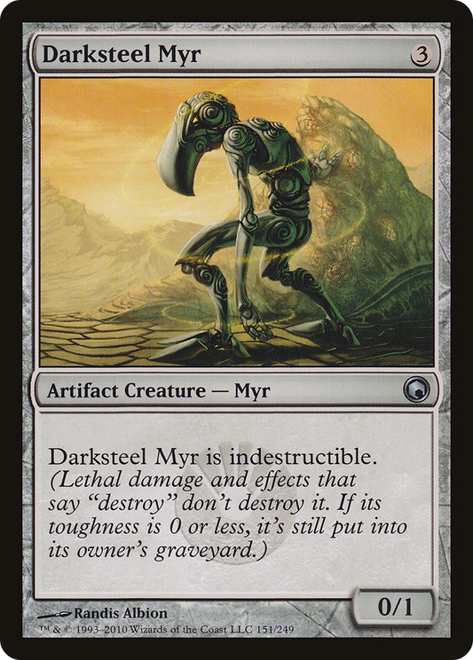 Darksteel Myr [Scars of Mirrodin] Foil