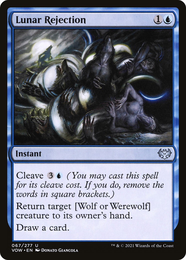 Lunar Rejection [Innistrad: Crimson Vow] Foil