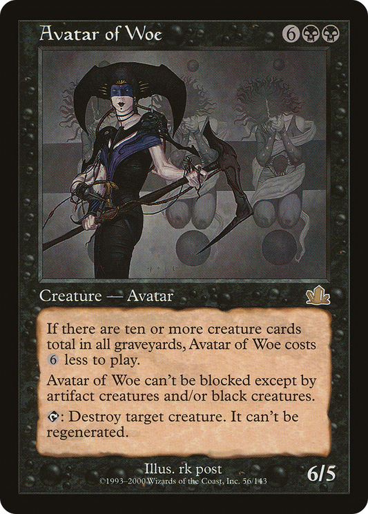 Avatar of Woe [Prophecy] Foil