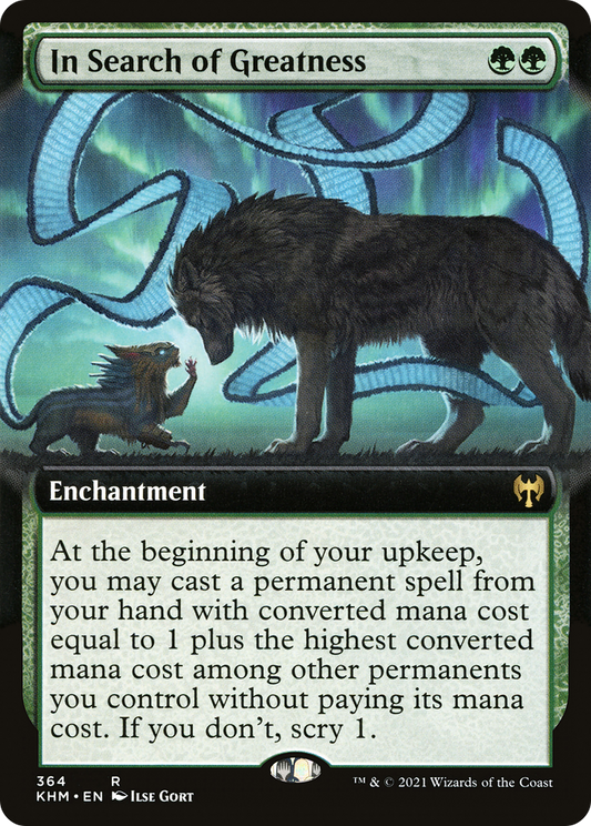 In Search of Greatness (Extended Art) [Kaldheim] Foil