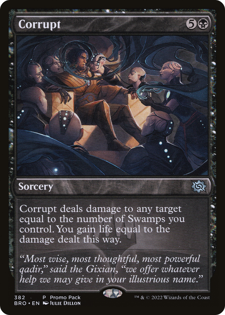 Corrupt (Promo Pack) [The Brothers' War Promos] Foil