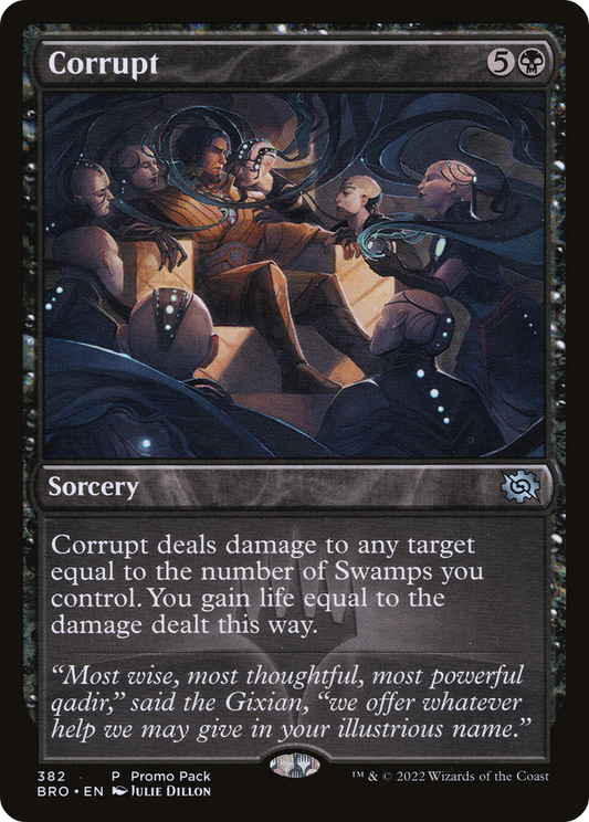 Corrupt (Promo Pack) [The Brothers' War Promos] Foil
