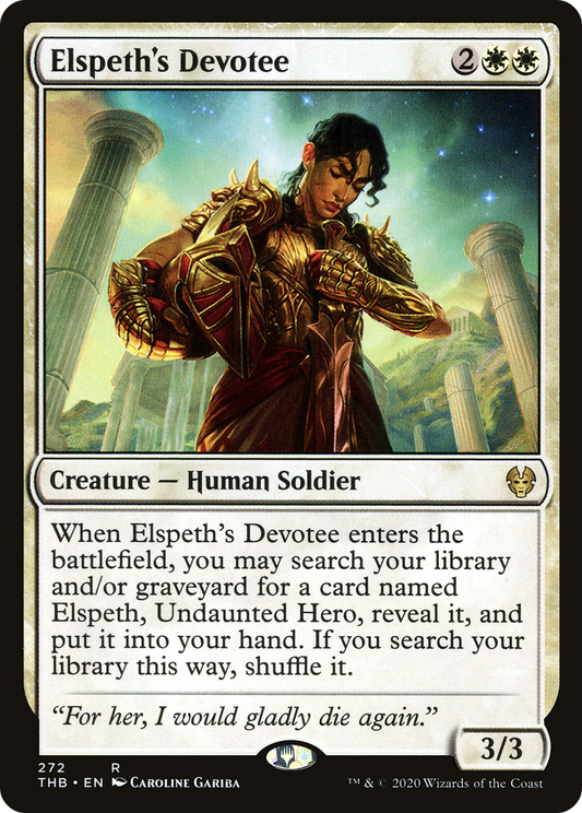 Elspeth's Devotee [Theros Beyond Death]