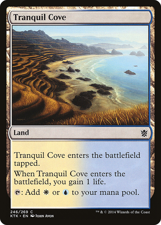 Tranquil Cove [Khans of Tarkir] Foil