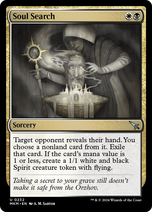 Soul Search [Murders at Karlov Manor] Foil