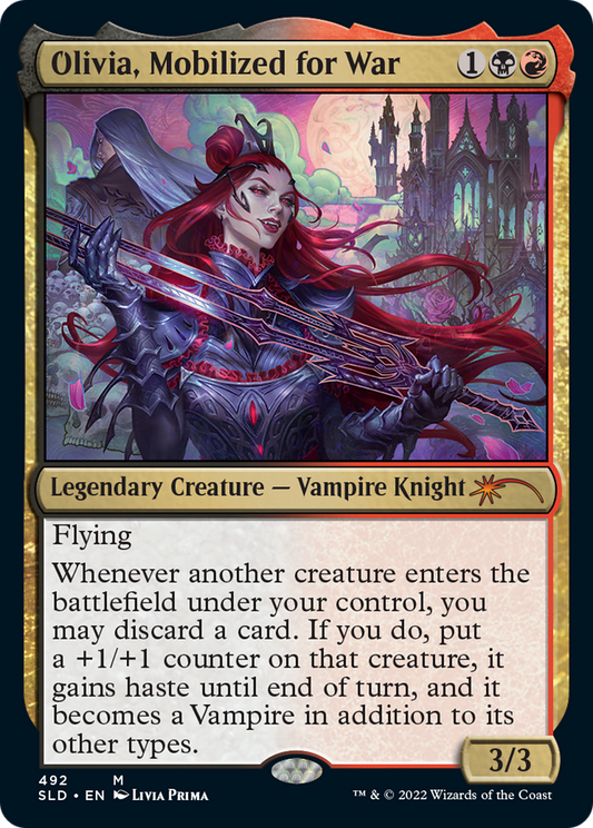 Olivia, Mobilized for War [Secret Lair Drop Series] Foil