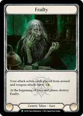 Bloodrot Pox // Frailty - LGS125 Cold Foil (LGS125) - Flesh and Blood: Promo Cards | Silver Goblin