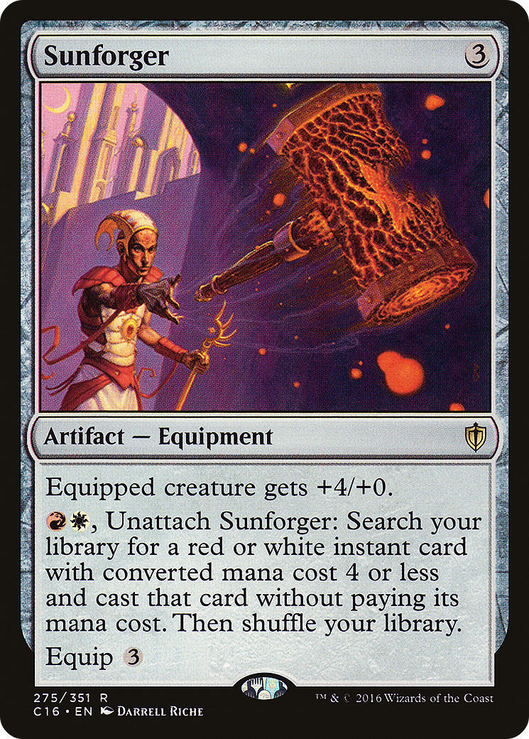 Sunforger [Commander 2016] | Silver Goblin