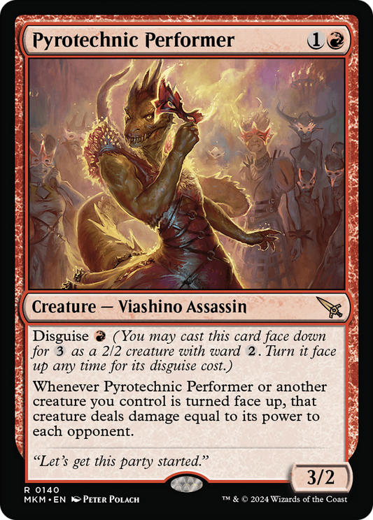 Pyrotechnic Performer [Murders at Karlov Manor] Foil